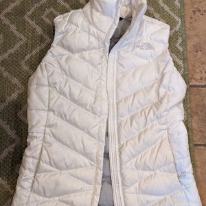 Northface Down Vest White XS